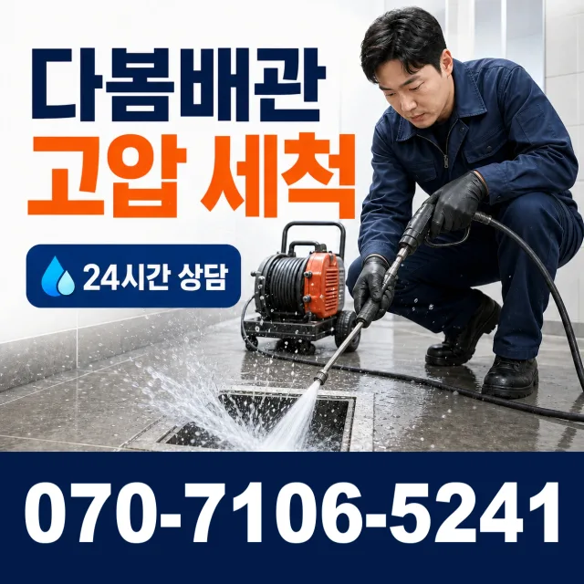 전북 전주시 덕진구 벚꽃길 배관뚫기 상담 이미지 4